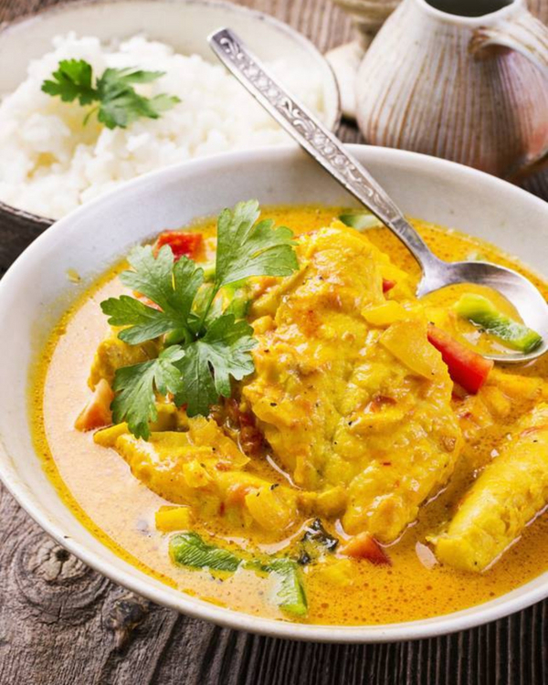 Curry de poisson